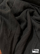 Black Gauze, Woven Fabric - Boho Fabrics - 