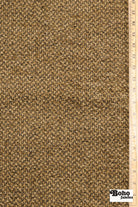 Black & Gold Tweed Velour Upholstery Woven Fabric - Boho Fabrics - Home Dec. & Upholstery Fabric
