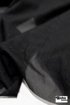 Black Lightweight Woven Fusible Interfacing, 60 inch wide, Sold by the Yard. - Boho Fabrics - Interfacing