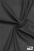 Black Linen Woven Fabric - Boho Fabrics - Linen, Woven