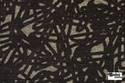 Black & Metallic Abstract Upholstery Woven Fabric - Boho Fabrics - Home Dec. & Upholstery Fabric