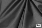 Black Midweight Cordura Nylon Fabric — Water - Resistant Designer Deadstock - Boho Fabrics - Performance Fabric, Woven