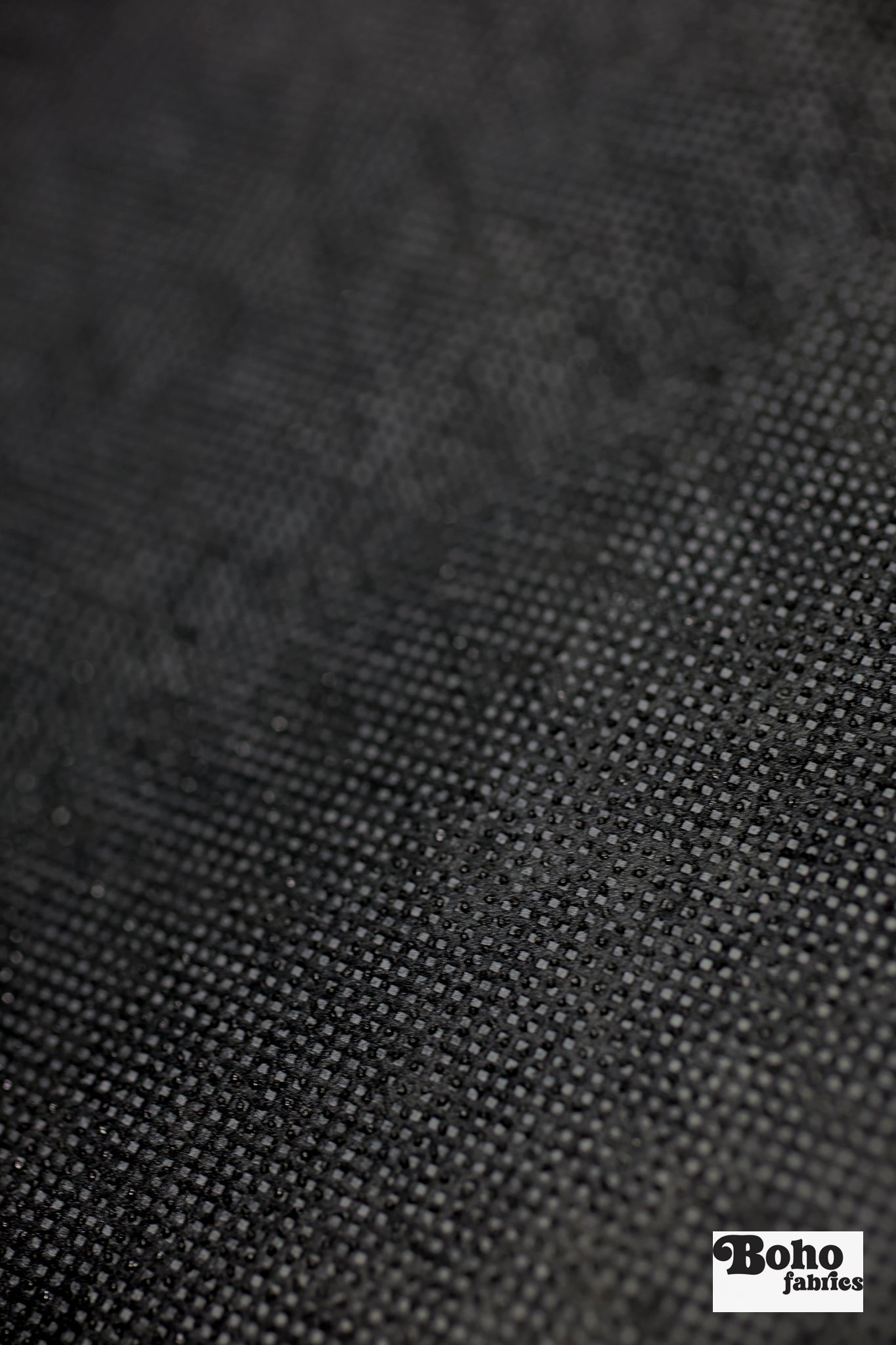 Black Non-Woven Fusible Interfacing, 60 inch wide, Sold by the Yard. - Boho Fabrics - Interfacing