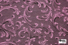 Black & Orchid Damask Jacquard Woven Fabric - Boho Fabrics - Jacquard, Woven