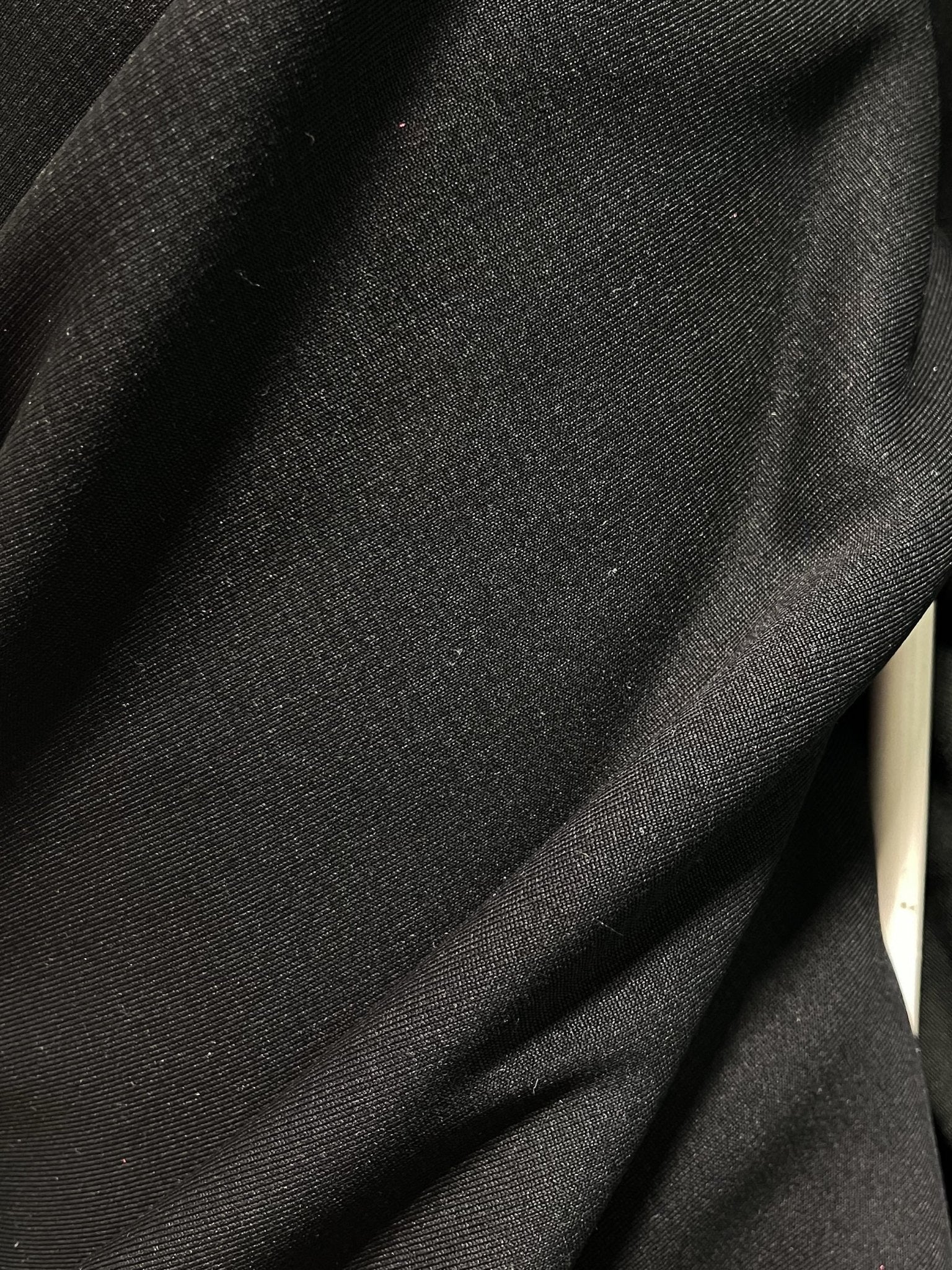 Black Pixelated Windpro Hardface Performance Fabric by Polartec. 2nds - Boho Fabrics - Performance Fabrics