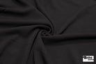 Black, Rayon Crepe Woven Fabric - Boho Fabrics - Crepe, Woven