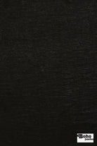 Black, Shiny Textured Satin Woven Fabric - Boho Fabrics - Woven, Fabric