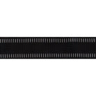 Black & Silver Webbing, 1.5 inch wide, Sold by the Yard. - Boho Fabrics - Trims