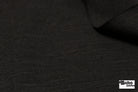 Black Slubbed, Jersey Knit Fabric - Boho Fabrics - Jersey Solid, Knit Fabric
