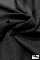 Black Stretch Woven Fusible Interfacing, 60 inch wide, Sold by the Yard. - Boho Fabrics - Interfacing