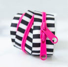 Black & White 30" Zipper Pink SSCZ01 Stitch Supply1 - Boho Fabrics - Zippers