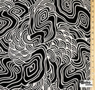Black & White, Abstract Swirls Jersey Knit Fabric - Boho Fabrics - Knit Fabric
