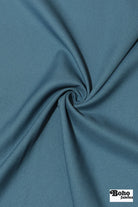 Blue-Gray Crepe Woven Fabric - Boho Fabrics - Special Occasion Fabric