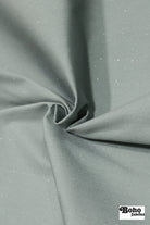 Blue Gray, Shimmer Canvas Woven Fabric - Boho Fabrics - Woven Fabric