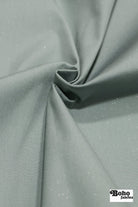 Blue Gray, Shimmer Canvas Woven Fabric - Boho Fabrics - Woven Fabric