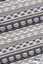 Blue Mesa, Printed Athletic Knit Fabric - Boho Fabrics - Athletic Knit Fabric