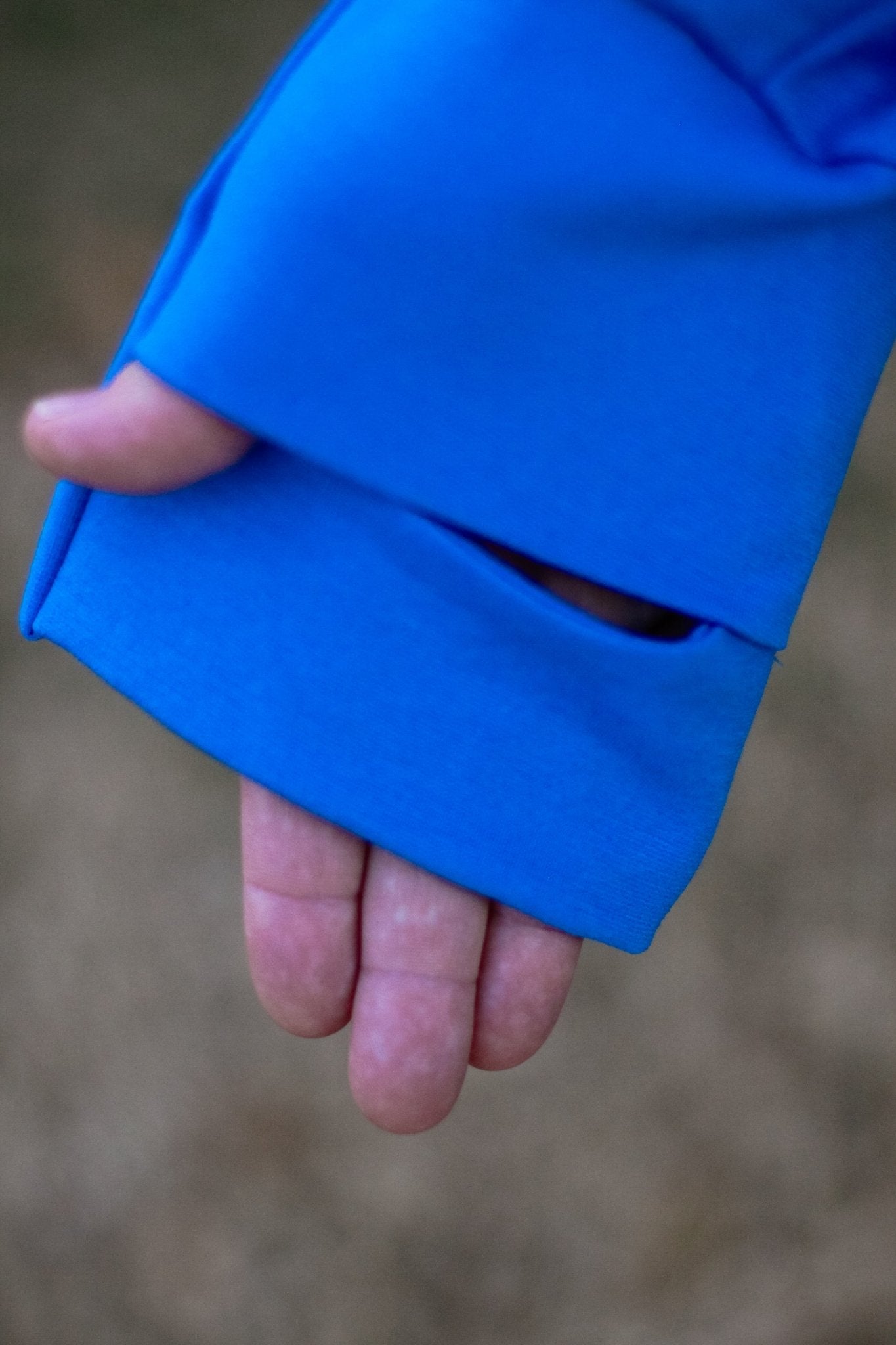 Blue, Solid Ponte Knit Fabric - Boho Fabrics - Ponte Solid, Knit Fabric