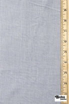 Blue & White Mini Stripes Woven Fabric - Boho Fabrics - Woven Fabric