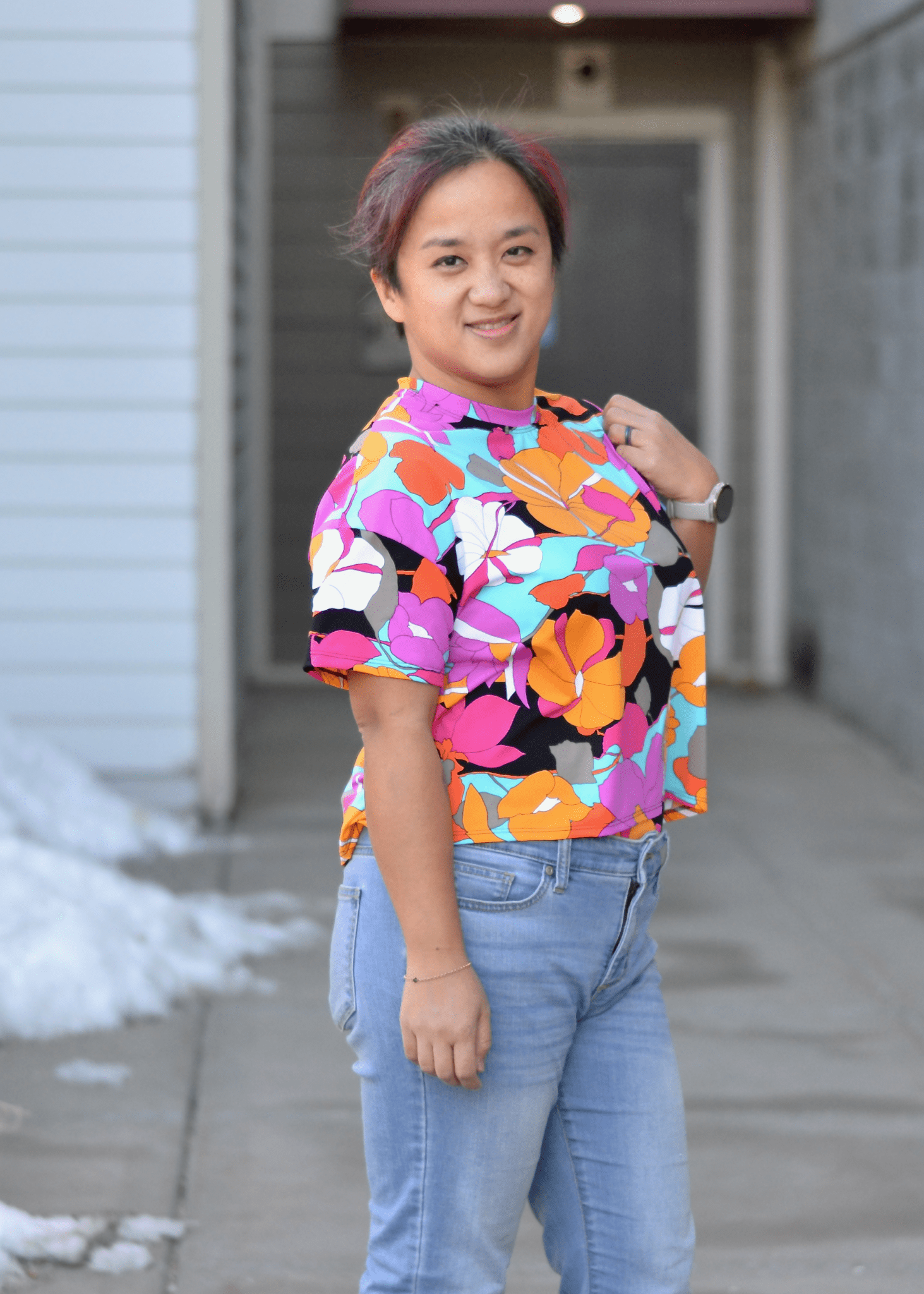 Boho Summer, Printed Athletic Knit Fabric - Boho Fabrics - Athletic Knit Fabric