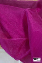Boysenberry, Organza Shimmer, Woven Fabric - Boho Fabrics - Organza, Woven Fabric