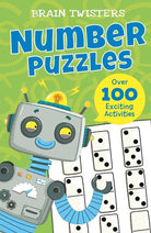 Brain Twisters: Number Puzzles: Over 80 Exciting Activities - Boho Fabrics - Books