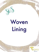 BRAND REPS ONLY! Fabric for Lining: WOVEN - Boho Fabrics