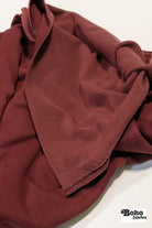 Brick Red, Power Stretch Pro Fleece - Backed Performance Fabric. 2nds - Boho Fabrics - Performance Fabrics