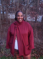 Brick Red, Power Stretch Pro Fleece - Backed Performance Fabric. 2nds - Boho Fabrics - Performance Fabrics