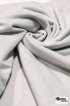 Bright Gray, Power Stretch Pro Fleece - Backed Performance Fabric. 2nds - Boho Fabrics - Performance Fabrics