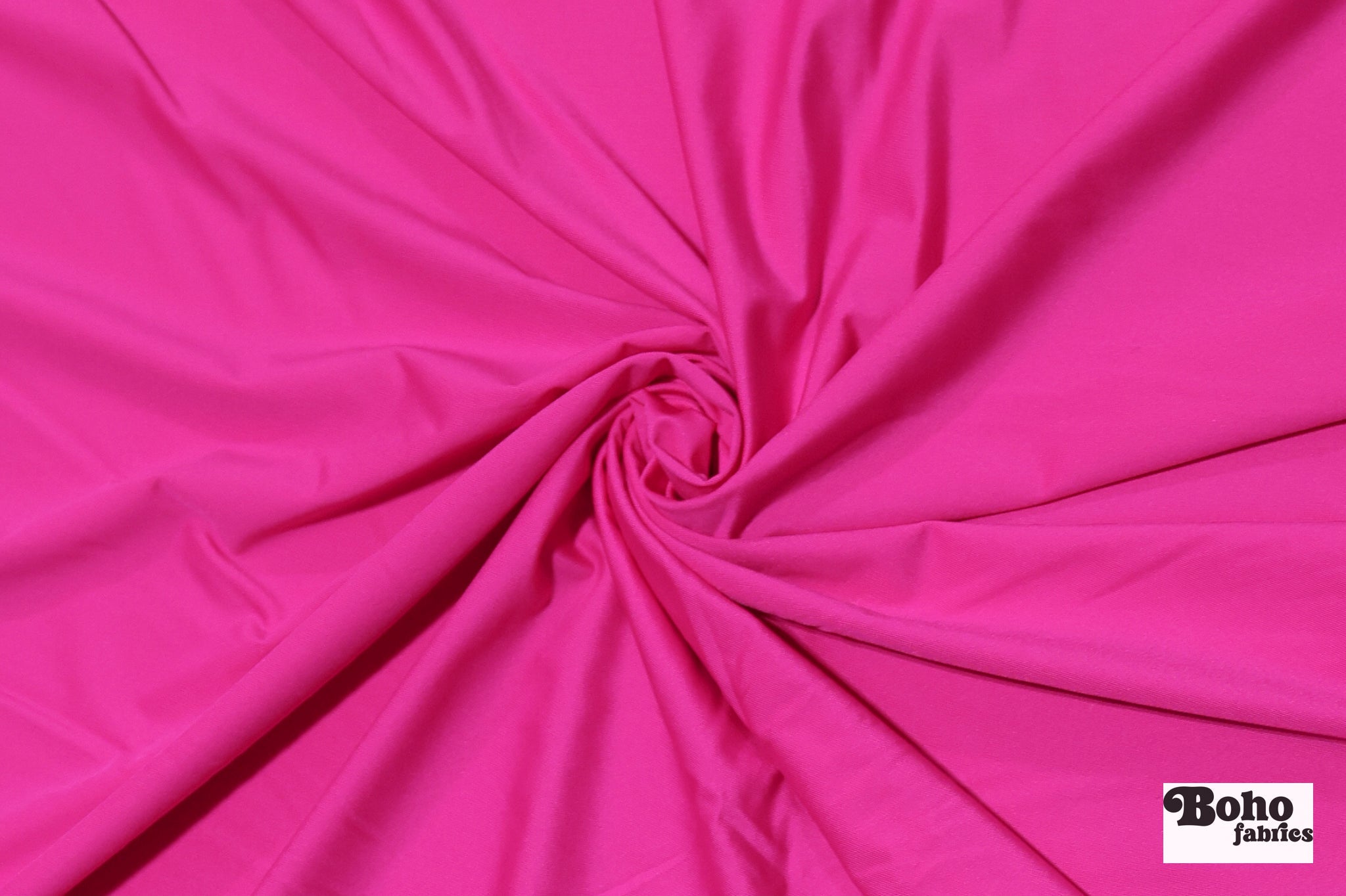 Bright Pink, Solid Athletic Knit Fabric - Boho Fabrics - Athletic Knit Fabric