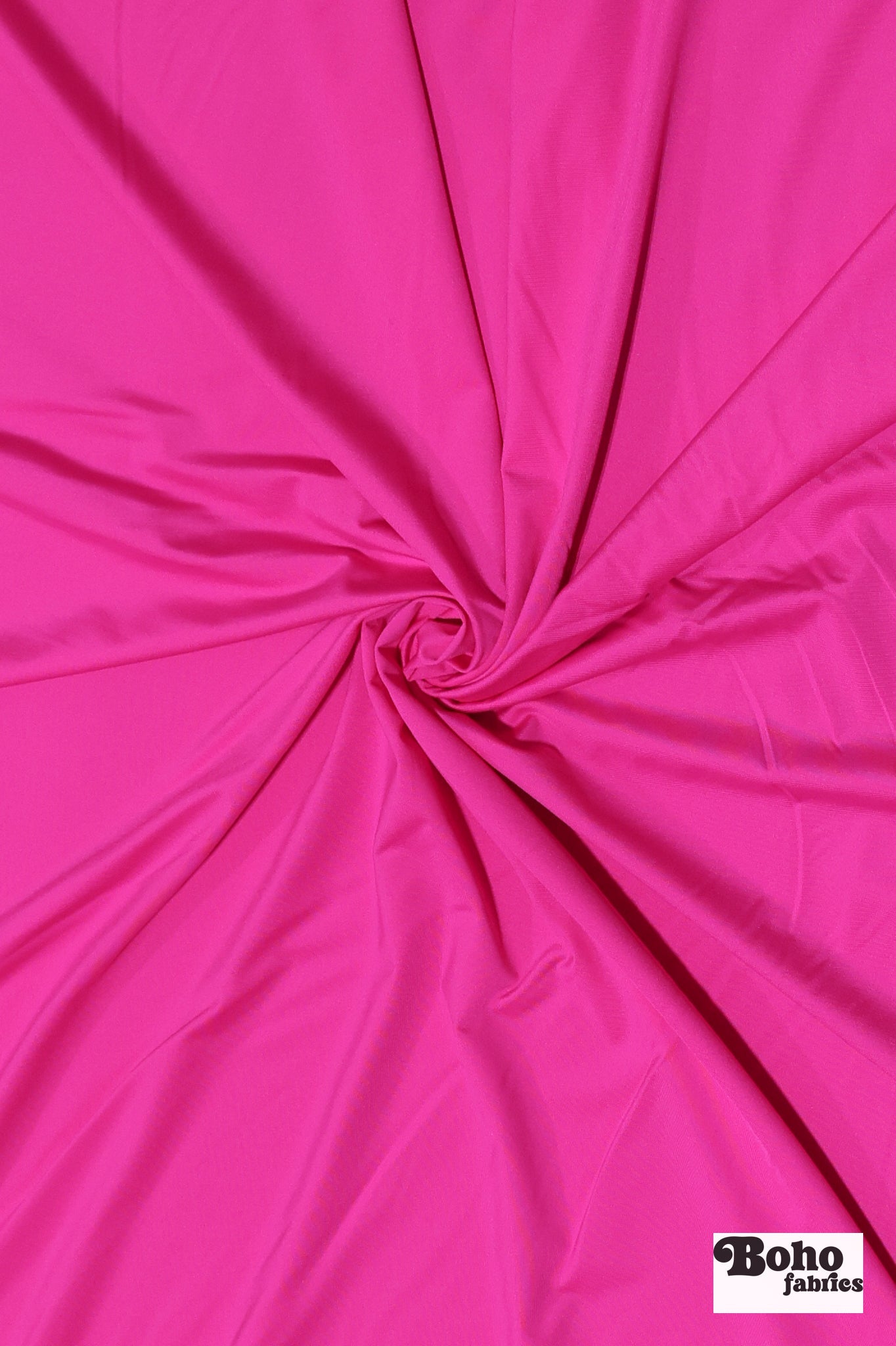 Bright Pink, Solid Athletic Knit Fabric - Boho Fabrics - Athletic Knit Fabric