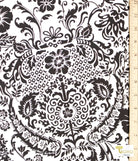 Brown Batik Florals, Swim/Athletic Knit Fabric - Boho Fabrics - Swim Knit, Printed Fabric