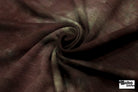 Brown Ice Dyed Jersey Knit Fabric - Boho Fabrics - Jersey Knit Printed Fabric