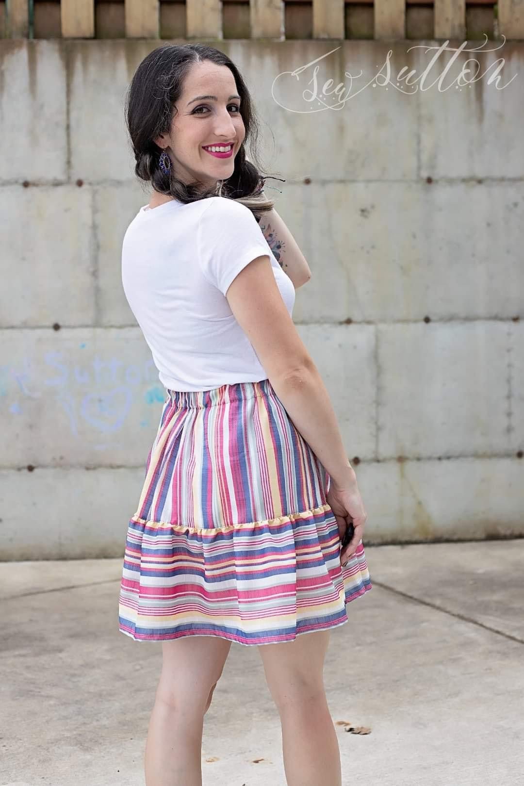 Cabana Stripes, Textured Woven Print Fabric - Boho Fabrics