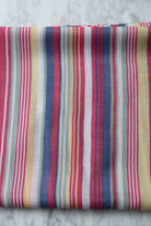 Cabana Stripes, Textured Woven Print Fabric - Boho Fabrics