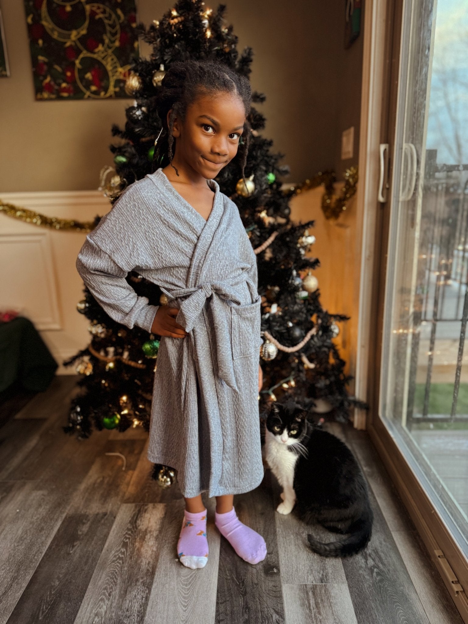 Cable Sweater Knit Fabric in Blue - Boho Fabrics - Sweater Solids, Knit Fabric