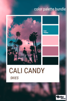 Cali Candy Skies, Mystery Color Palette Bundle - Boho Fabrics - Fabric Bundles