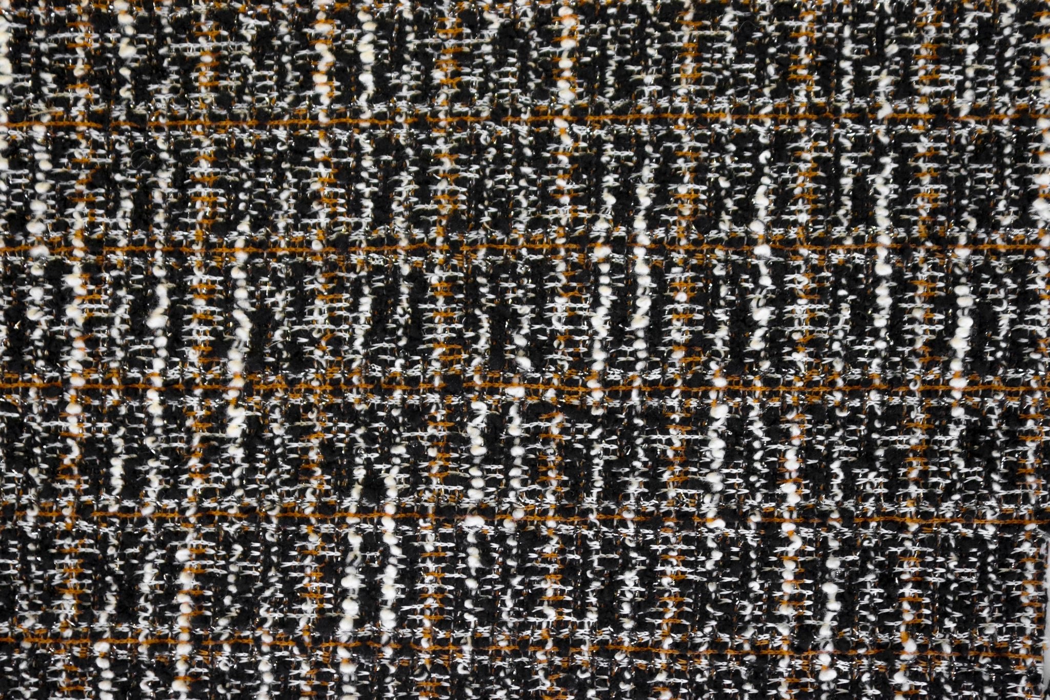 Camel Grid Boucle, Jacquard Knit Fabric (PRE - ORDER) - Boho Fabrics - Jacquard Knit Fabric