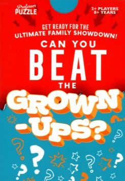 Can You Beat the Grown - Ups (Trivia Card Game ) - Boho Fabrics - Games