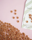 Caramel 1/2" Corozo Nut Buttons - Boho Fabrics - Bag Making Supplies