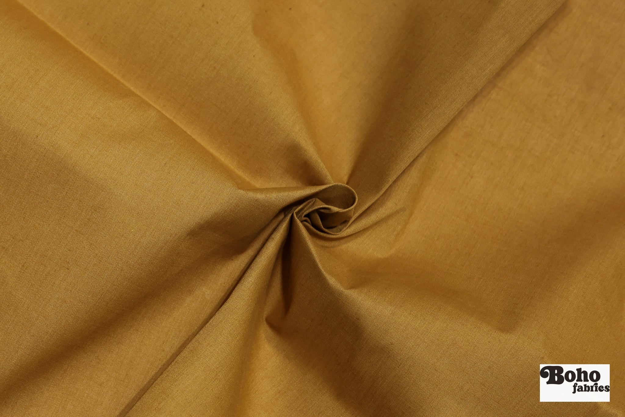Caramel, Deadstock Cotton Canvas Woven Fabric - Boho Fabrics - Canvas Fabric