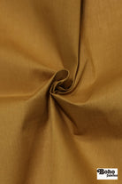 Caramel, Deadstock Cotton Canvas Woven Fabric - Boho Fabrics - Canvas Fabric