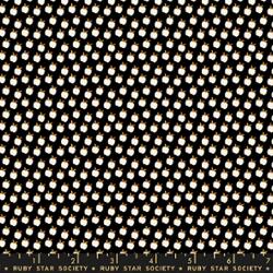 Catnap in Black by Alexia Abegg for Ruby Star Society – 100% Cotton Fabric – RS4134 17 - Boho Fabrics - Quilting Cotton, Woven