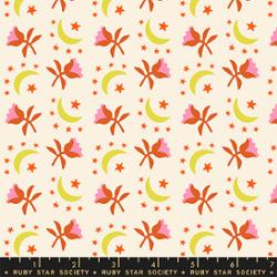 Catnap in Natural by Alexia Abegg for Ruby Star Society – 100% Cotton Fabric – RS4133 11 - Boho Fabrics - Quilting Cotton, Woven