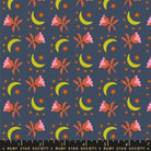 Catnap in Smoke by Alexia Abegg for Ruby Star Society – 100% Cotton Fabric – RS4133 15 - Boho Fabrics - Quilting Cotton, Woven