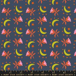 Catnap in Smoke by Alexia Abegg for Ruby Star Society – 100% Cotton Fabric – RS4133 15 - Boho Fabrics - Quilting Cotton, Woven