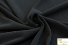 Charcoal. Cupro Knit. CUP-109. - Boho Fabrics