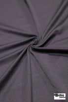 Charcoal Gray, Nylon Stretch Lining Knit Fabric - Boho Fabrics - Lining