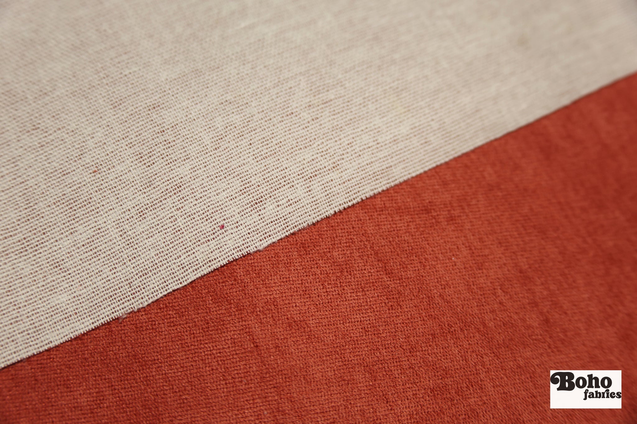 Chenille in Chili Upholstery Woven Fabric - Boho Fabrics - Home Dec. & Upholstery Fabric