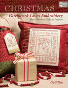 Christmas Patchwork Loves Embroidery - Boho Fabrics - Books